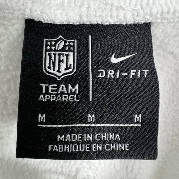 NFL Team Apparel Nike Dri-Fit New England Patriots Men M Sherpa Fleece 1/4 Zip - Picture 12 of 14